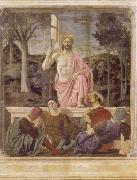 Piero della Francesca The Resurrection of Christ oil